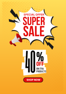 Orange Simple Super Sale Flyer