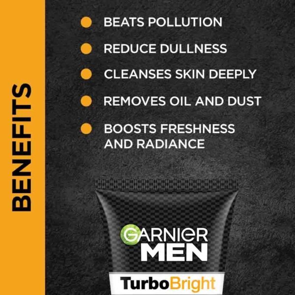 Garnier Men Face Wash | Brightening and Anti Pollution | - Image 4