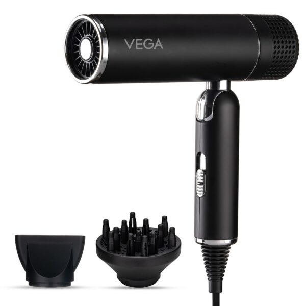 Vega Hair Dryer | Foldable Hair Dryer | 2 Heat 3 Speed Setting |