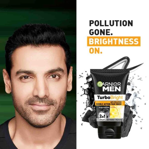 Garnier Men Face Wash | Brightening and Anti Pollution | - Image 2
