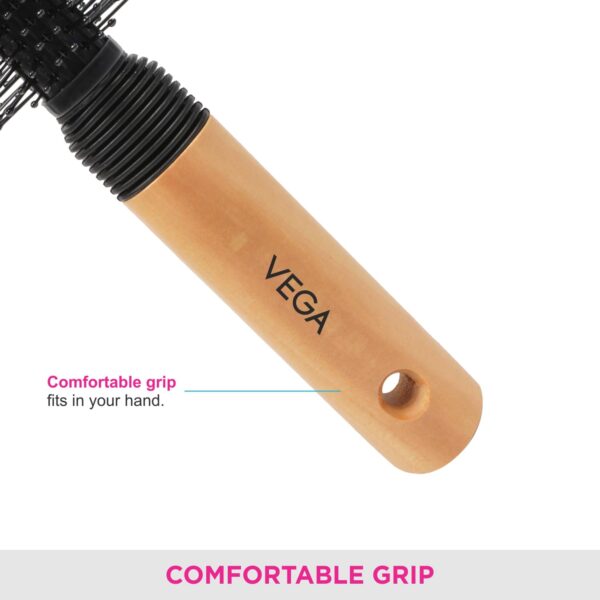 Vega Round Hair Brush | Hair Comb | - Image 5