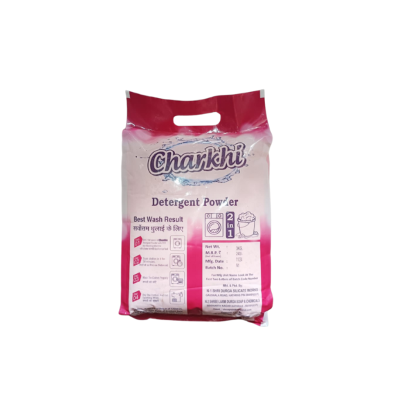 Charkhi Detergent Powder | For Clothes Washing 3kg | - Image 2