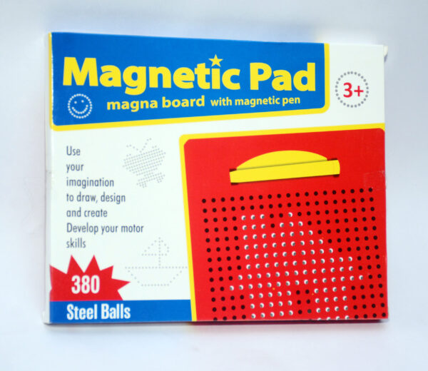 written pad with magnetic pencil