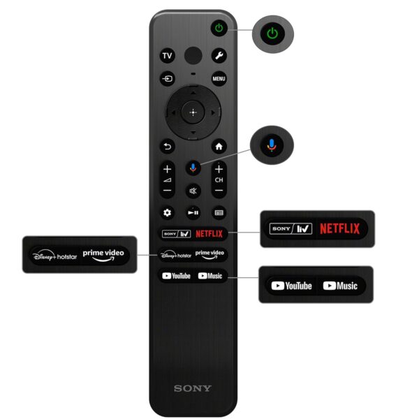 Sony 139 cm (55 inches) BRAVIA 2 4K Ultra HD Smart LED Google TV K-55S25B (Black) - Image 5