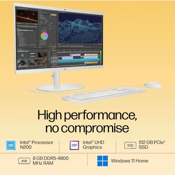 HP All-in-One PC, Windows 11 Home - Image 4