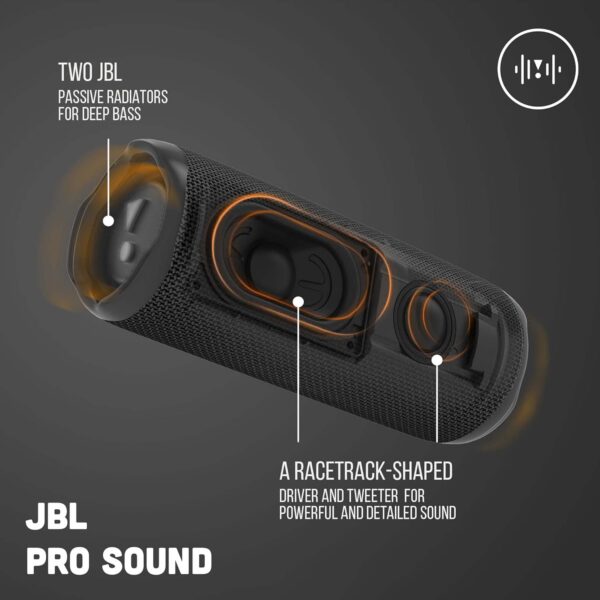 JBL Flip 6 Wireless Portable Bluetooth Speaker - Image 2