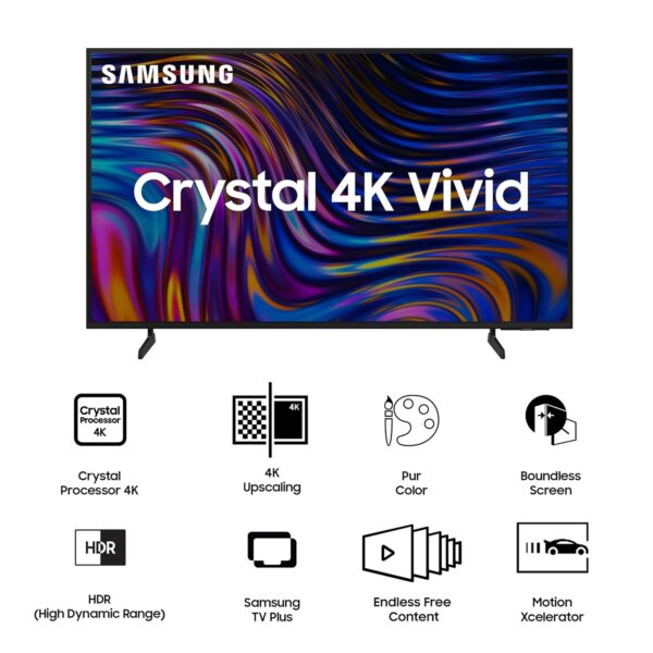 Samsung 138 cm 4K Ultra HD Smart LED TV UA55DUE70BKLXL (Black) - Image 2