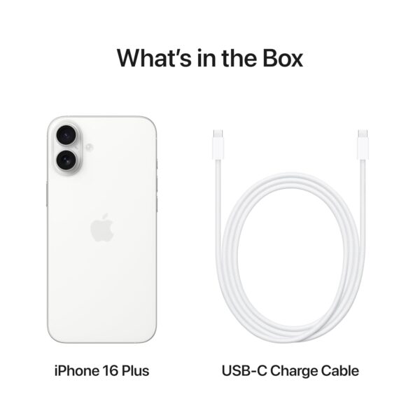 iPhone 16 256 GB: 5G Mobile Phone with Camera Control, Works with AirPods;White - Image 5