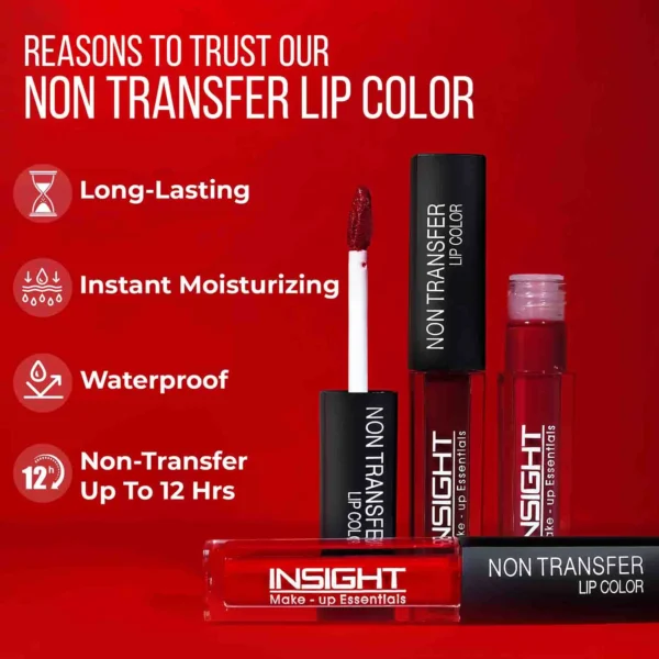Non Transfer Lip color | Matte Texture | Smudge free | Waterproof ​| - Image 3