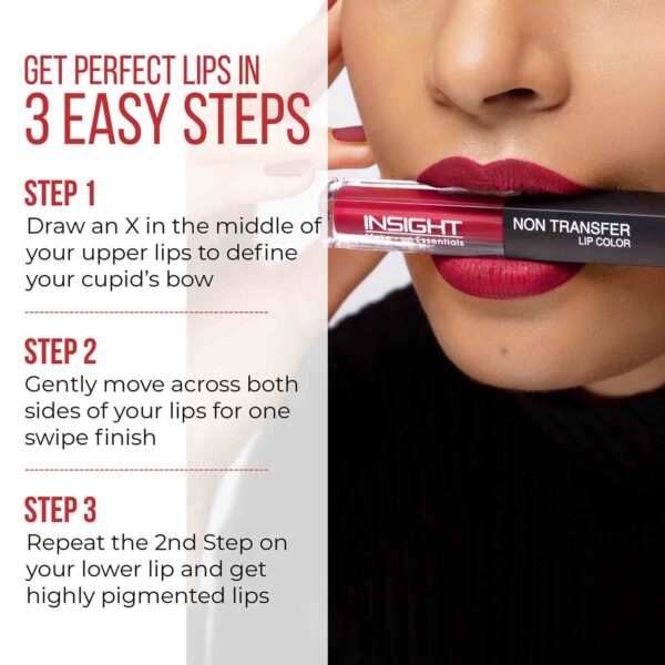 Non Transfer Lip color | Matte Texture | Smudge free | Waterproof ​| - Image 4