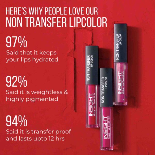 Non Transfer Lip color | Matte Texture | Smudge free | Waterproof ​| - Image 7