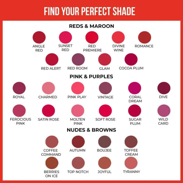 Non Transfer Lip color | Matte Texture | Smudge free | Waterproof ​| - Image 9