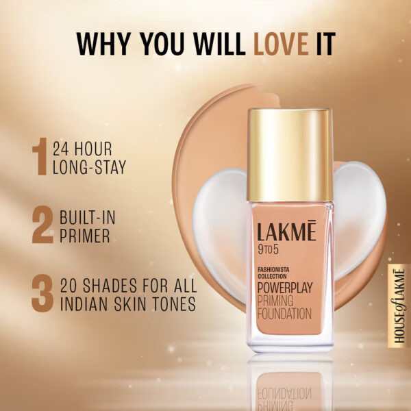 Lakme 9To5 Powerplay Foundation - Image 4