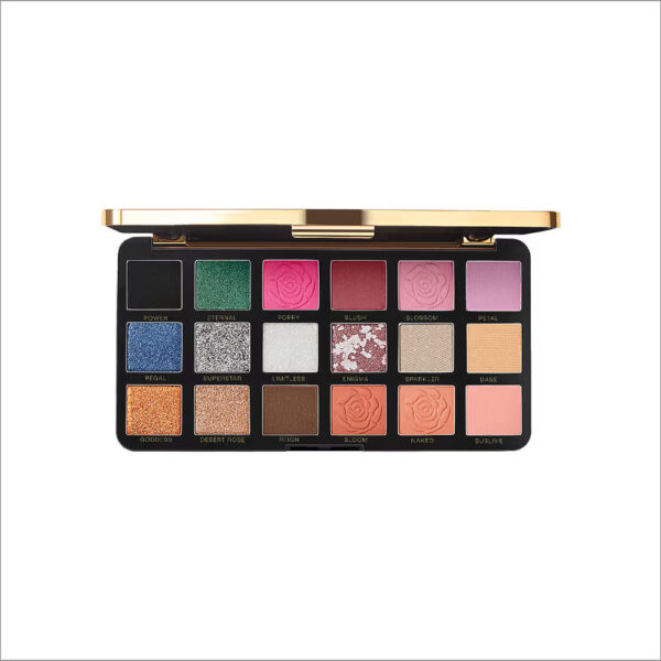 LAKME Rouge Bloom Smooth Finish Powder Eyeshadow Pro-Palette (27g)