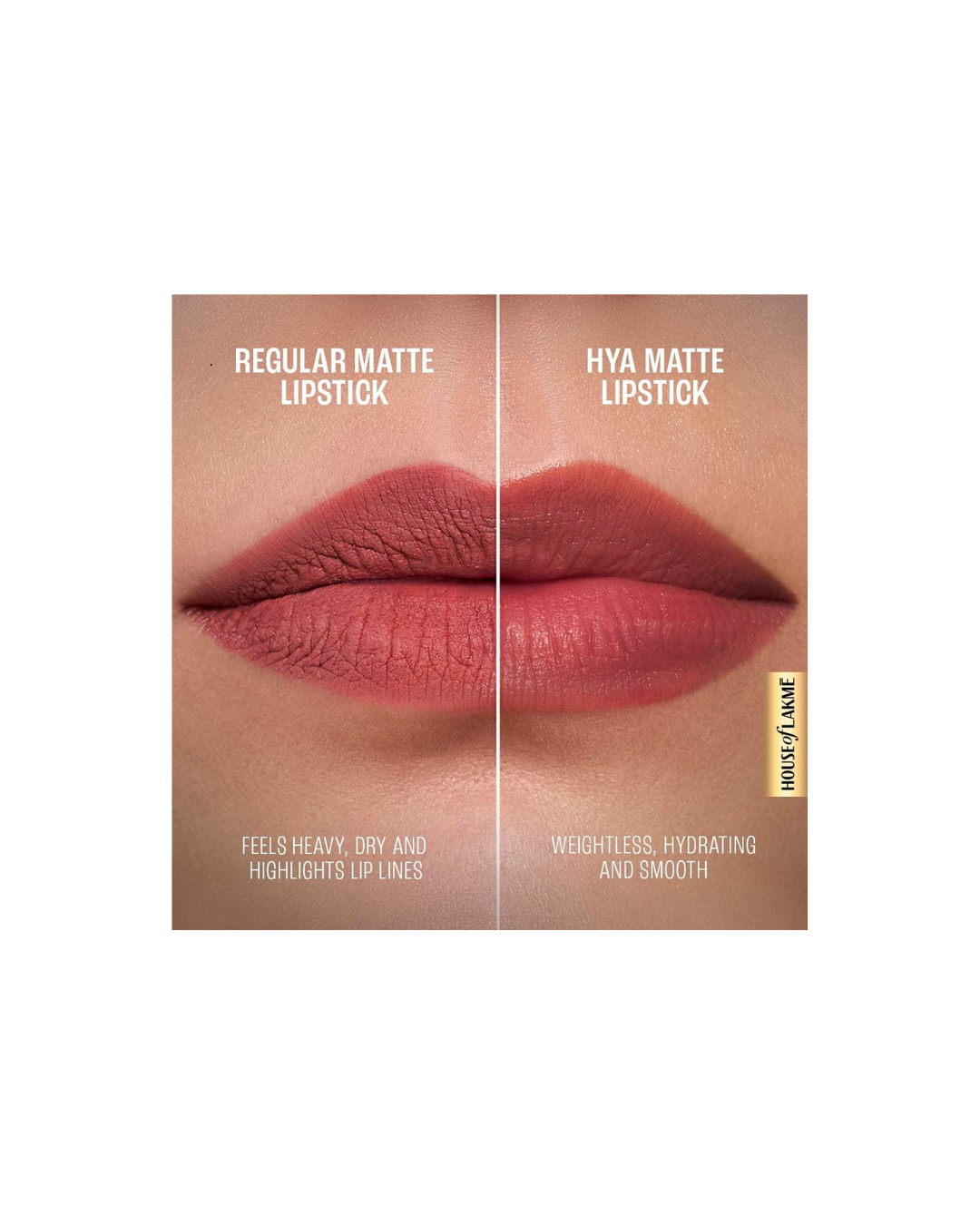 Lakme 9to5 Hya Matte Lip Liquid with Hyaluronic Acid in Vacation Nude (5.3ml) - Image 4